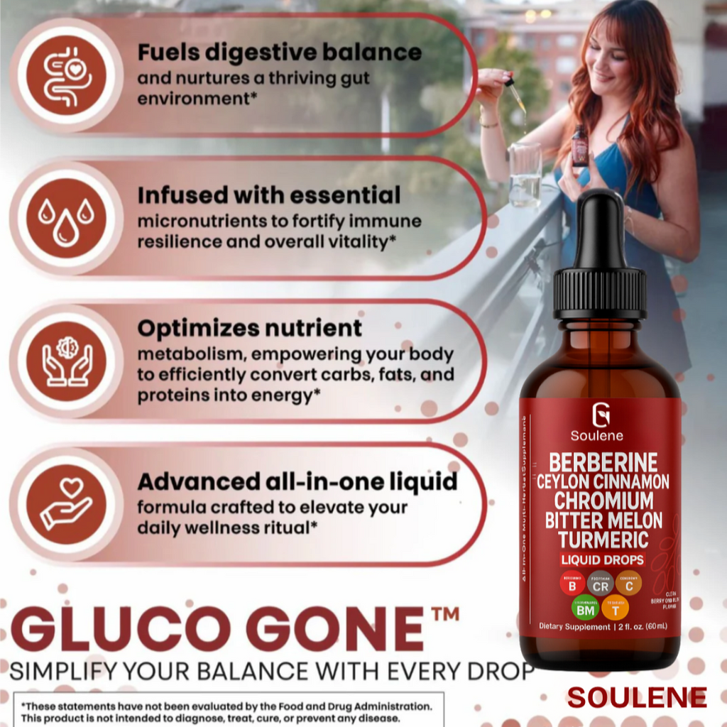 Berberine Ceylon Cinnamon Liquid Drops 1500Mg per SERVING 60Ml
