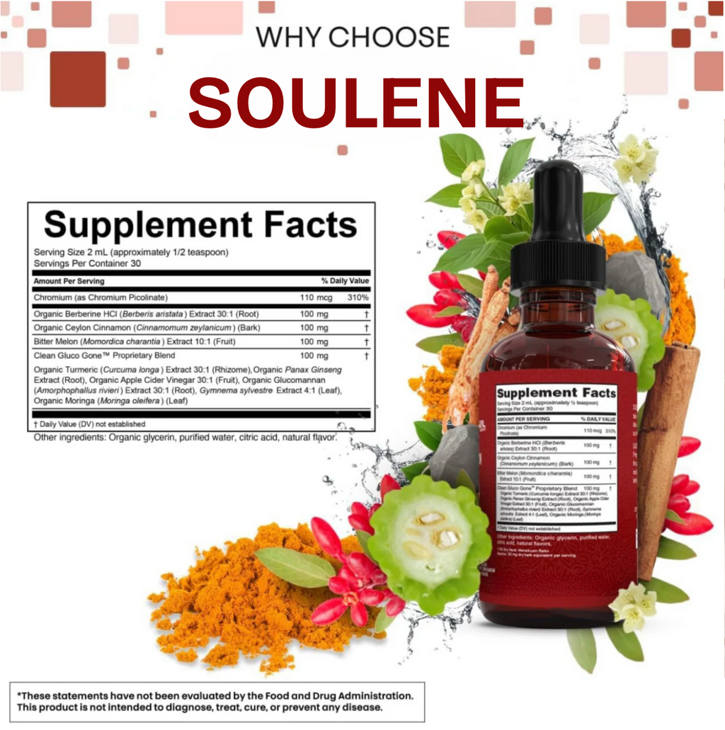 Berberine Ceylon Cinnamon Liquid Drops 1500Mg per SERVING 60Ml